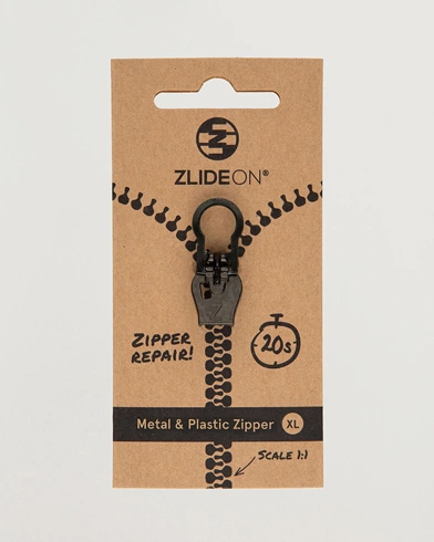 Herren |  | ZlideOn | Metal & Plastic Zipper Black