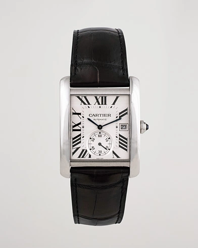 Herren | Pre-Owned & Vintage Watches | Cartier Pre-Owned | Tank MC W533003 Steel White