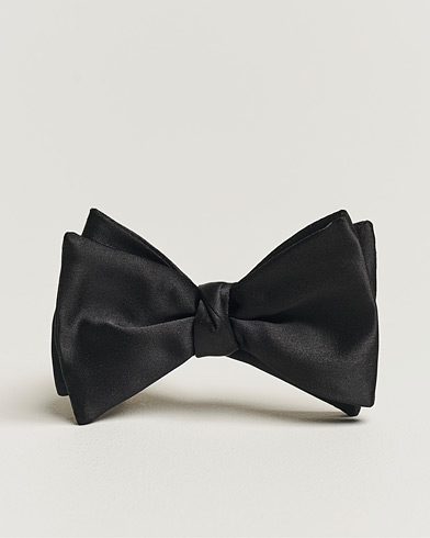 Herren |  | Eton | Self-Tie Silk Bow Tie Black