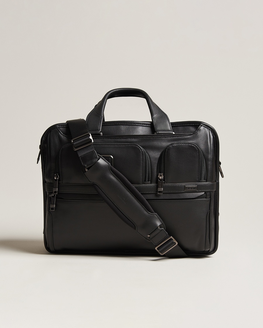 Herren | Dokumenttaschen | TUMI | Alpha 3 Exp Organizer Laptop Leather Brief Black