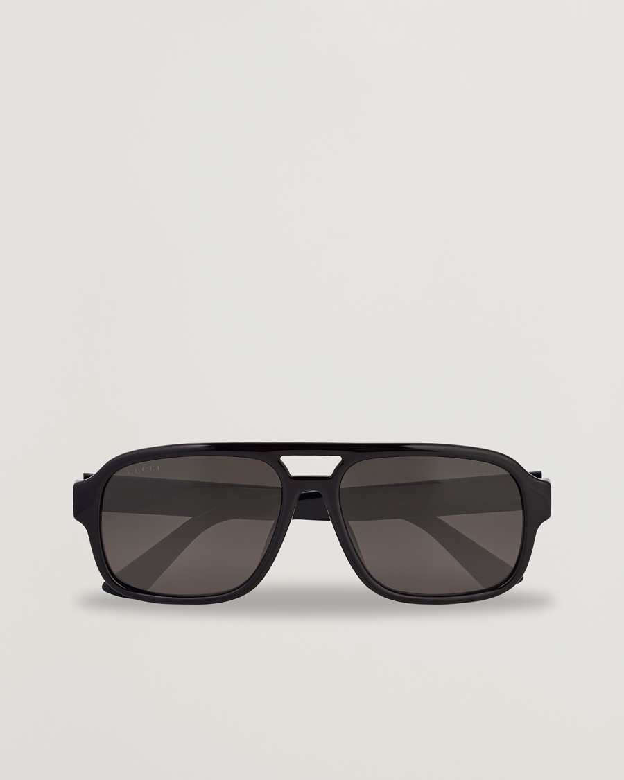 Gucci GG1342S Sunglasses Black Smoke – Schwarz