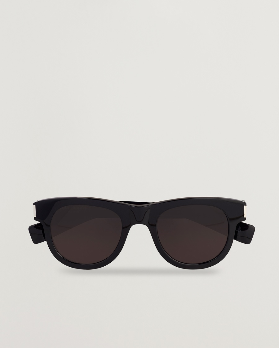 Herren | Gebogene Sonnenbrillen | Saint Laurent | SL 571 Sunglasses Black
