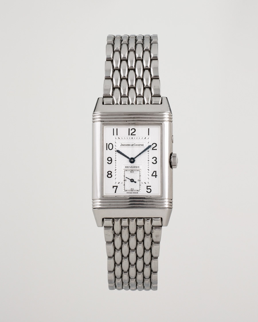 Gebraucht | | Jaeger-LeCoultre Pre-Owned | Reverso Duoface 270.8.54 Steel Silver Black