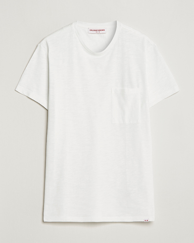 Herren |  | Orlebar Brown | OB Classic Garment Dyed Cotton T-Shirt White Sand