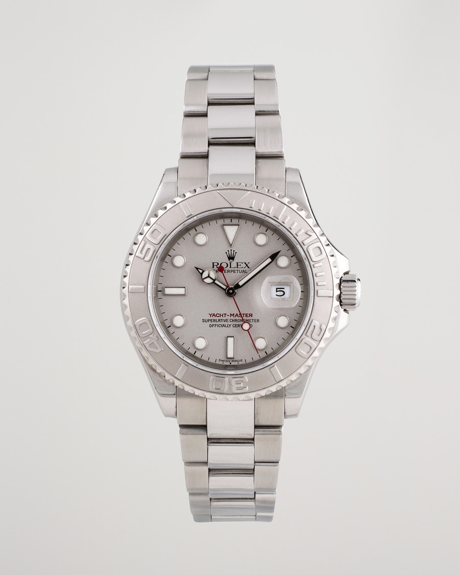 Gebraucht | | Rolex Pre-Owned | Yacht Master 16622 Oyster Perpetual Steel Platinum Steel Silver