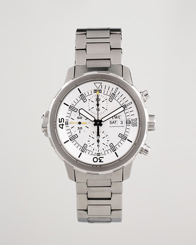 Herren | Pre-Owned & Vintage Watches | IWC Pre-Owned | Aquatimer Chronograph IW376802 Steel White