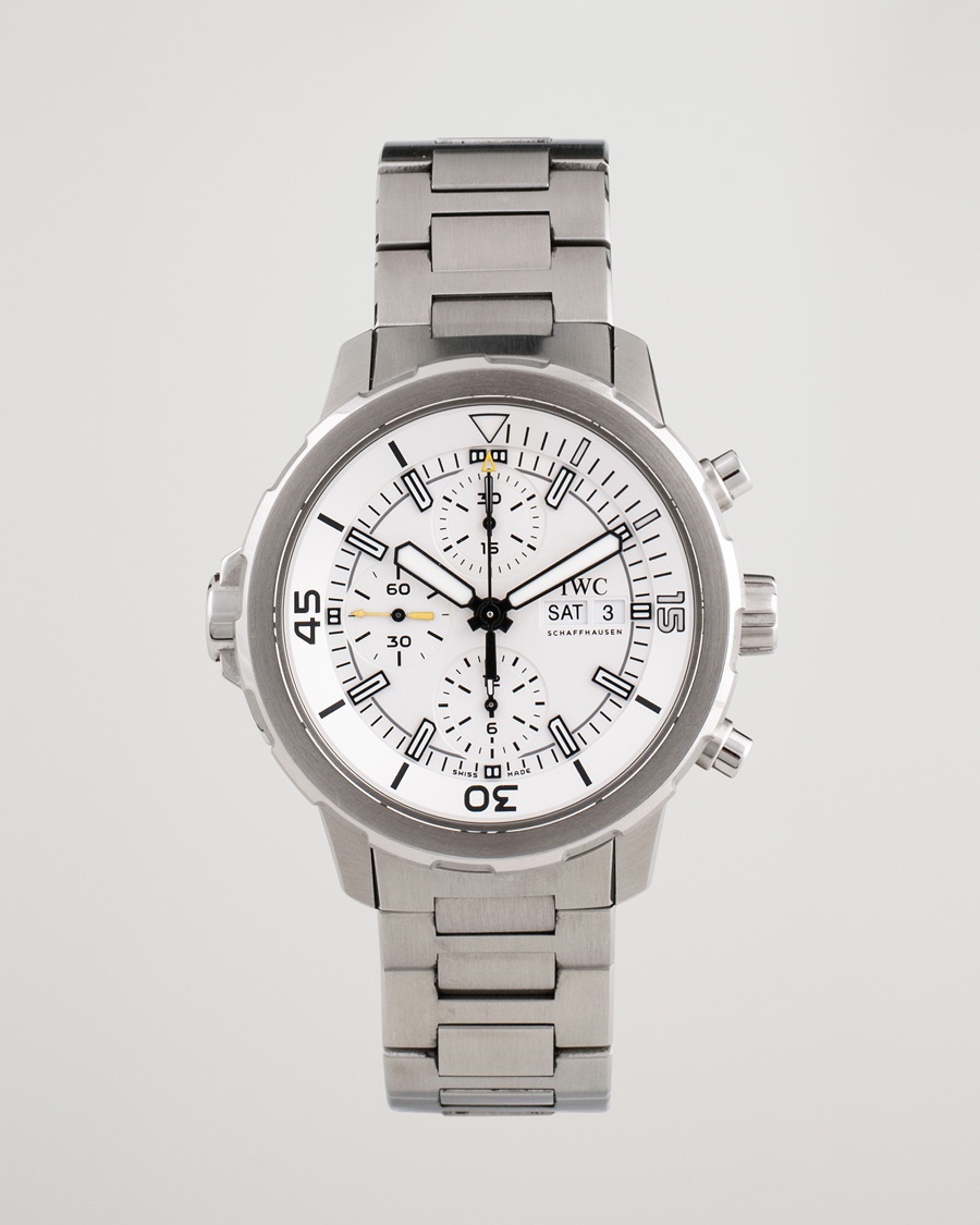 Gebraucht | | IWC Pre-Owned | Aquatimer Chronograph IW376802 Steel White