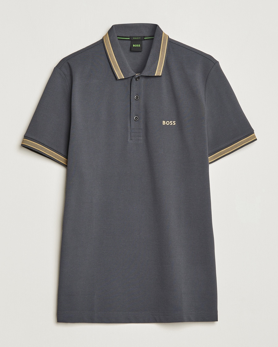 Herren | | BOSS GREEN | Paddy Piké Dark Grey