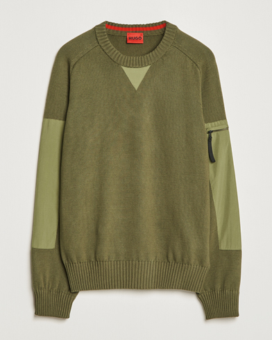 Herren |  | HUGO | Sutil Knitted Sweater Khaki