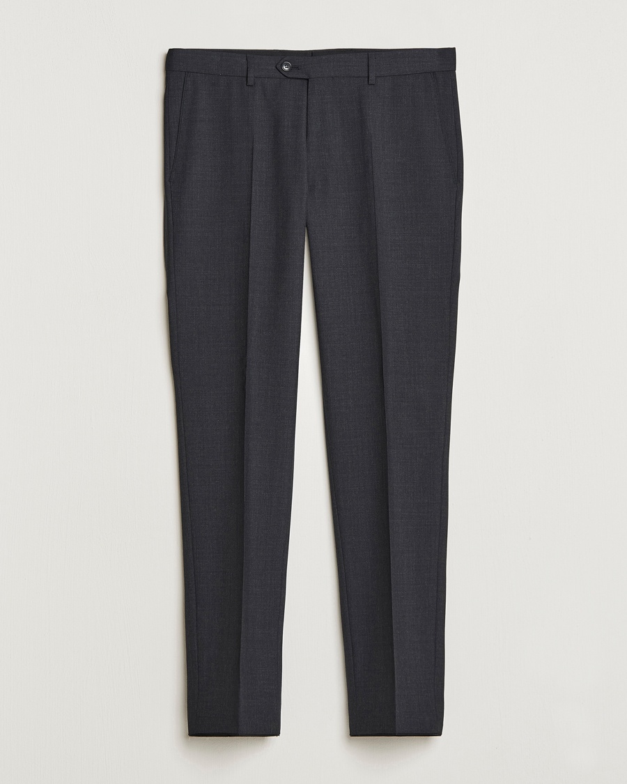 Herren | Kleidung | Oscar Jacobson | Denz Wool Trousers Grey