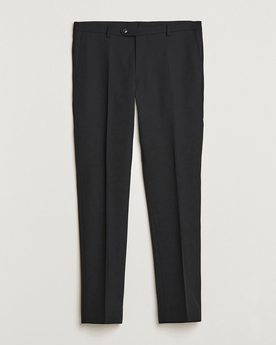 Herren | Kleidung | Oscar Jacobson | Denz Wool Trousers Black