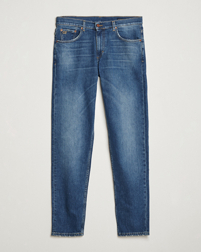 Herren |  | Oscar Jacobson | Karl Cotton Stretch Jeans Vintage Wash