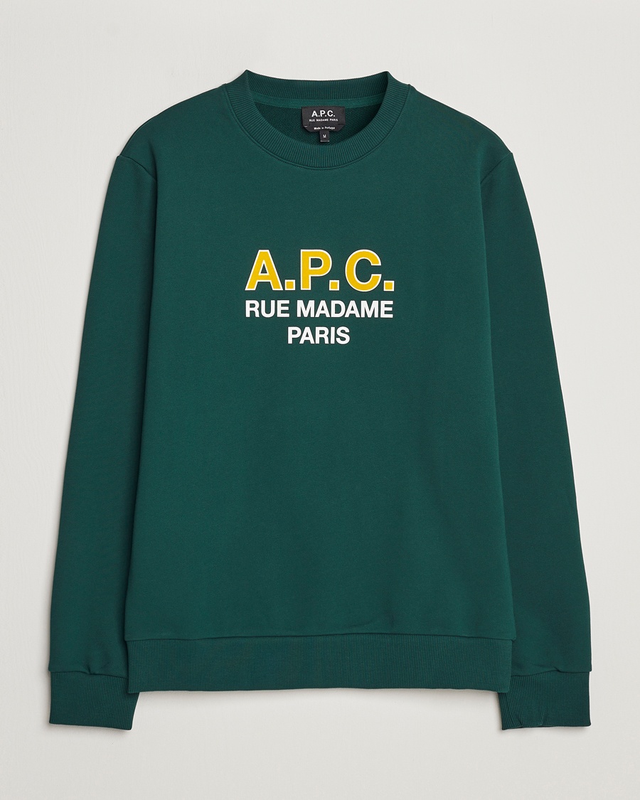 Herren | | A.P.C. | Madame Sweatshirt Dark Green
