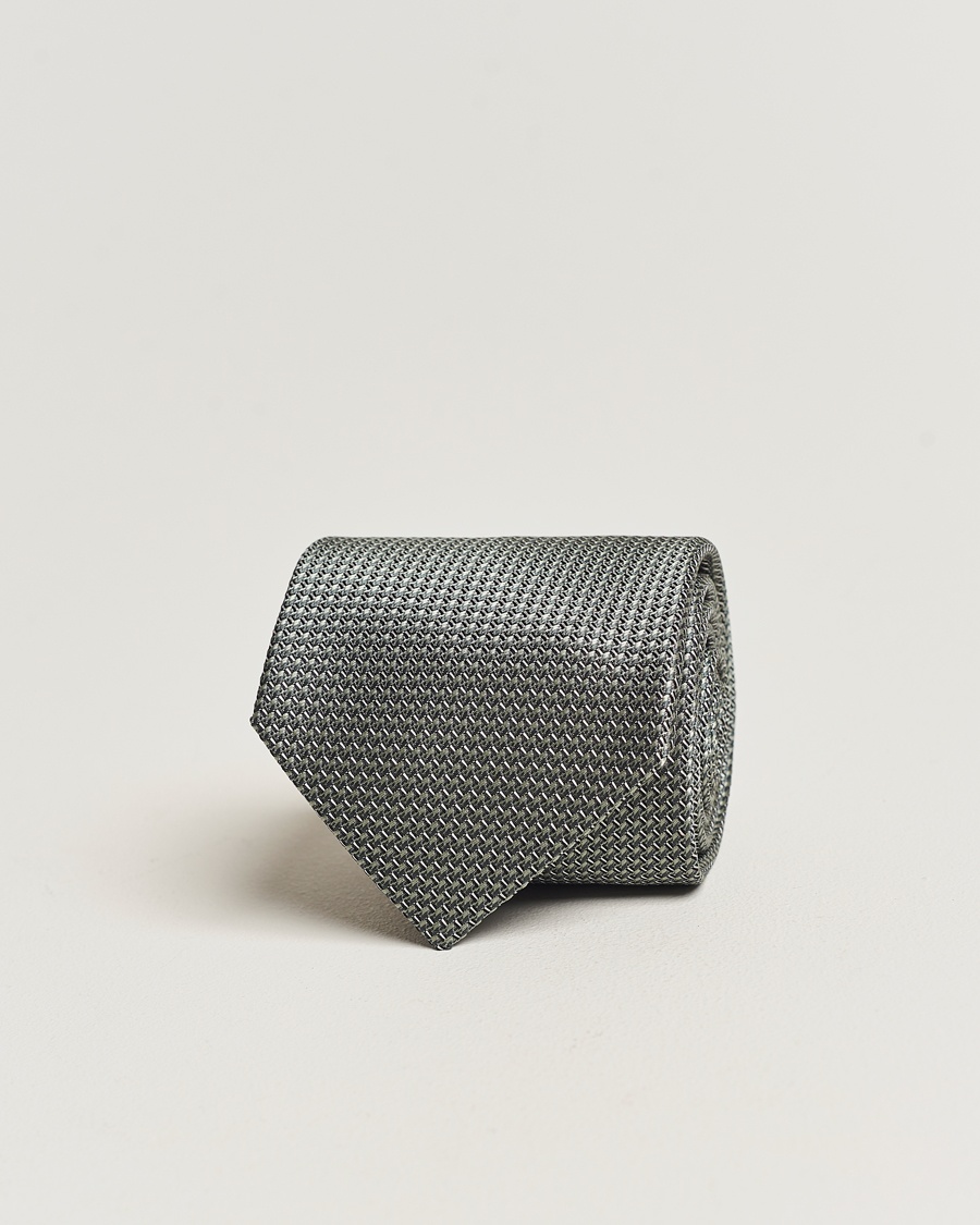Herren | | Brioni | Jacquard Silk Tie Sage