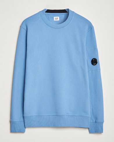 Herren |  | C.P. Company | Diagonal Raised Fleece Lens Sweatshirt Blue