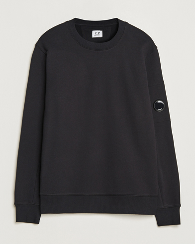 Herren |  | C.P. Company | Diagonal Raised Fleece Lens Sweatshirt Black