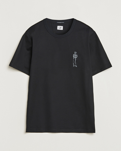 Herren |  | C.P. Company | Mercerized Jersey Logo T-Shirt Black