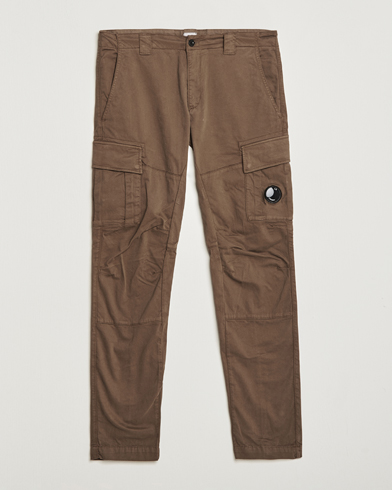 Herren |  | C.P. Company | Stretch Satin Lens Cargo Pants Light Brown