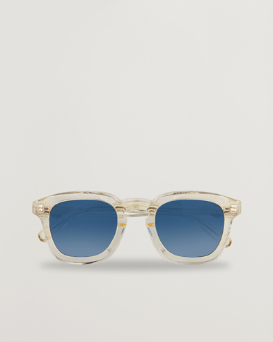 Herren |  | Moncler Lunettes | Gradd Sunglasses Shiny Beige/Blue