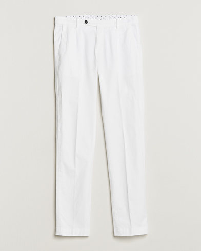 Herren |  | Massimo Alba | Ionio Cotton/Cashmere Trousers White