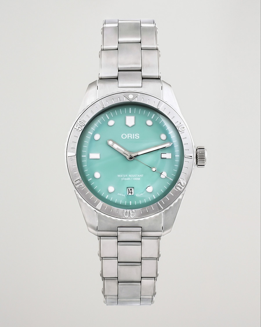 Oris Divers Sixty-Five 38,5mm Cotton Candy Light Green