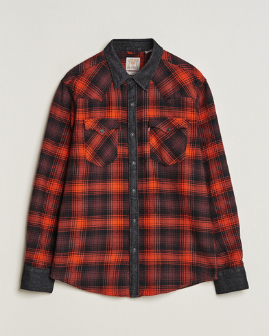 Herren |  | Levi's | Barstow Western Standard Shirt Red/Black
