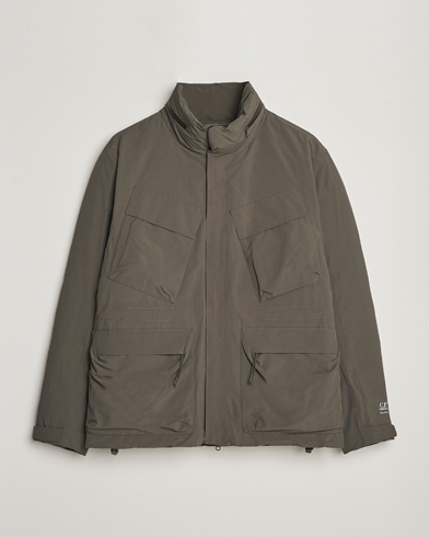 Herren | Jacken | C.P. Company | Micro M Re-Cycled Padded Field Jacket Olive