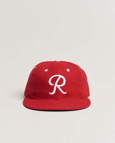 Herren | Caps | Ebbets Field Flannels | Made in USA Seattle Rainiers 1955 Vintage Ballcap Red