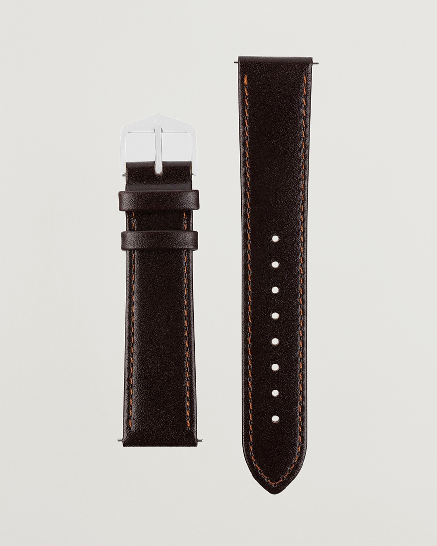 HIRSCH Osiris Calf Leather Watch Strap Brown – Braun