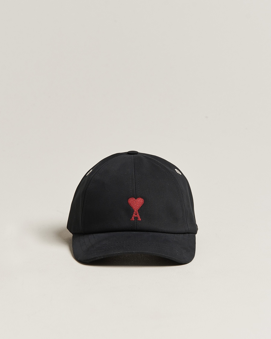 Herren | | AMI | Heart Logo Cap Black