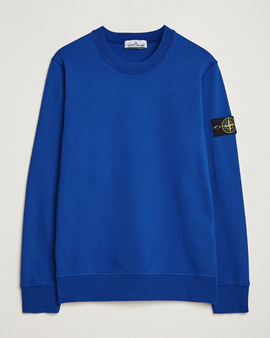 Herren | Stone Island | Stone Island | Garment Dyed Fleece Sweatshirt Bright Blue