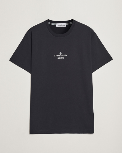 Herren | Stone Island | Stone Island | Garment Dyed Archivio T-Shirt Black
