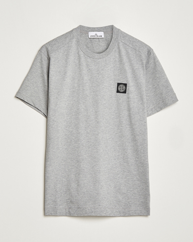 Herren | Stone Island | Stone Island | Garment Dyed Jersey T-Shirt Melange Grey