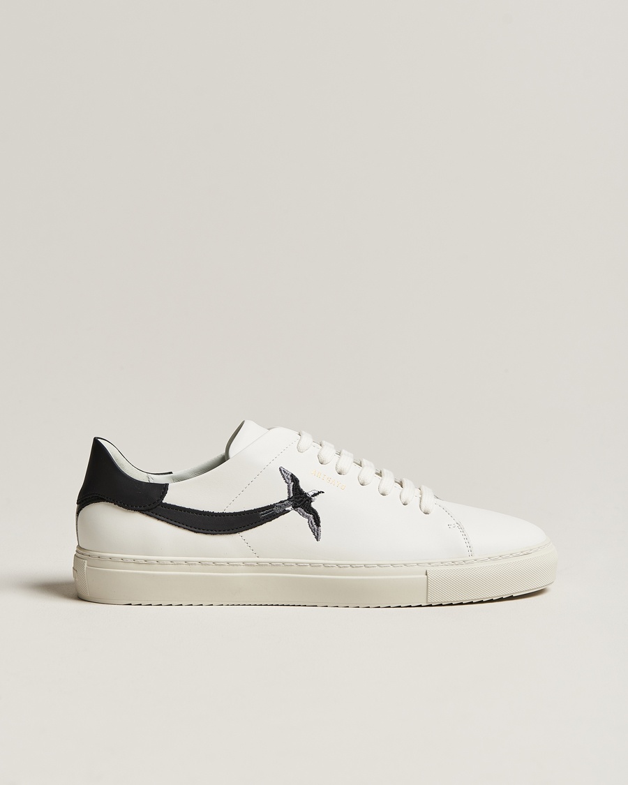 Herren | | Axel Arigato | Clean 90 Striped Bee Bird Sneaker White/Black