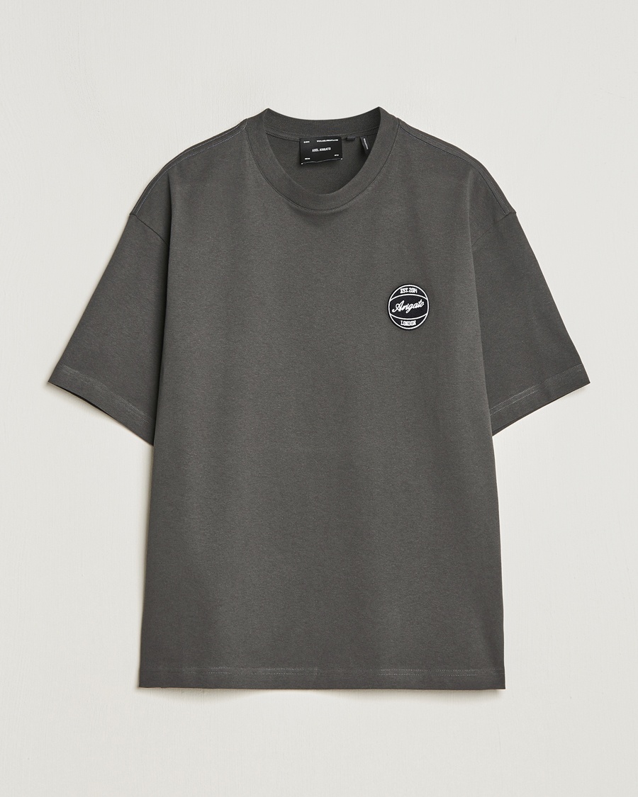 Axel Arigato Dunk Crew Neck T-Shirt Black - Grau - T-shirt - Grösse: XL