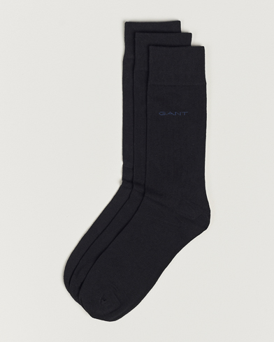 Herren |  | GANT | 3-Pack Cotton Socks Black