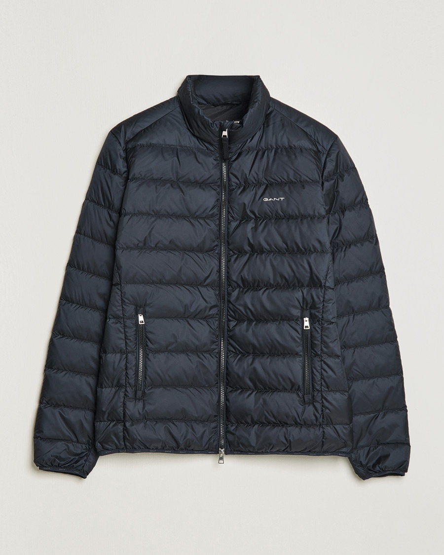 Herren | Light-Weight-Steppjacken | GANT | The Light Down Jacket Black