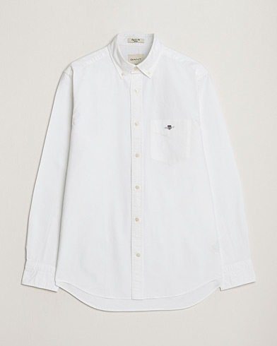 Herren | Neue Produktbilder | GANT | Regular Fit Oxford Shirt White
