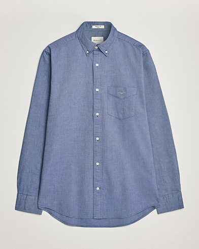 Herren | Neue Produktbilder | GANT | Regular Fit Oxford Shirt Persian Blue
