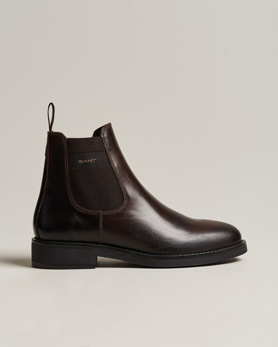 Herren | | GANT | Prepdale Leather Chelsea Boot Dark Brown