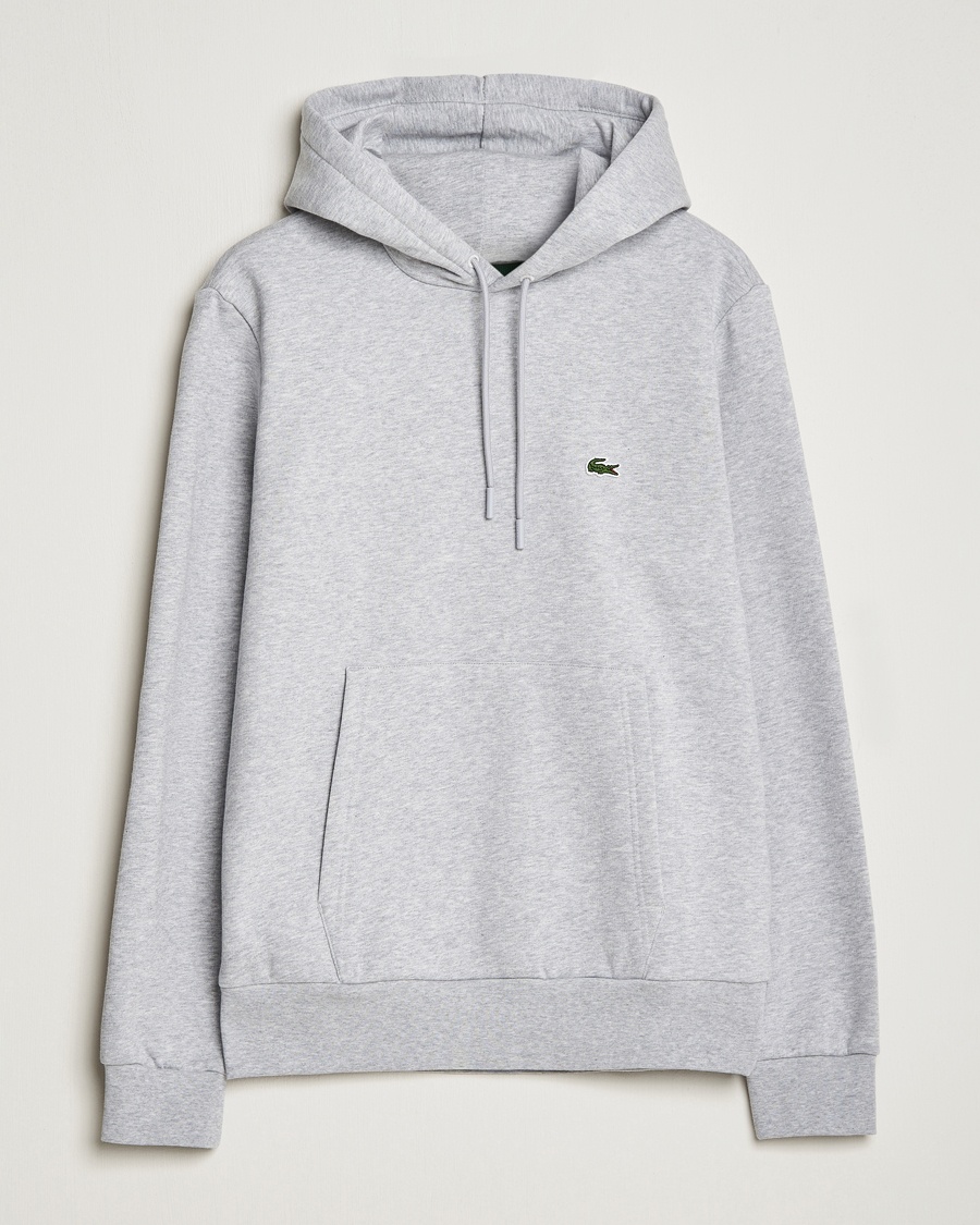 Lacoste Hoodie Silver Chine – Grau