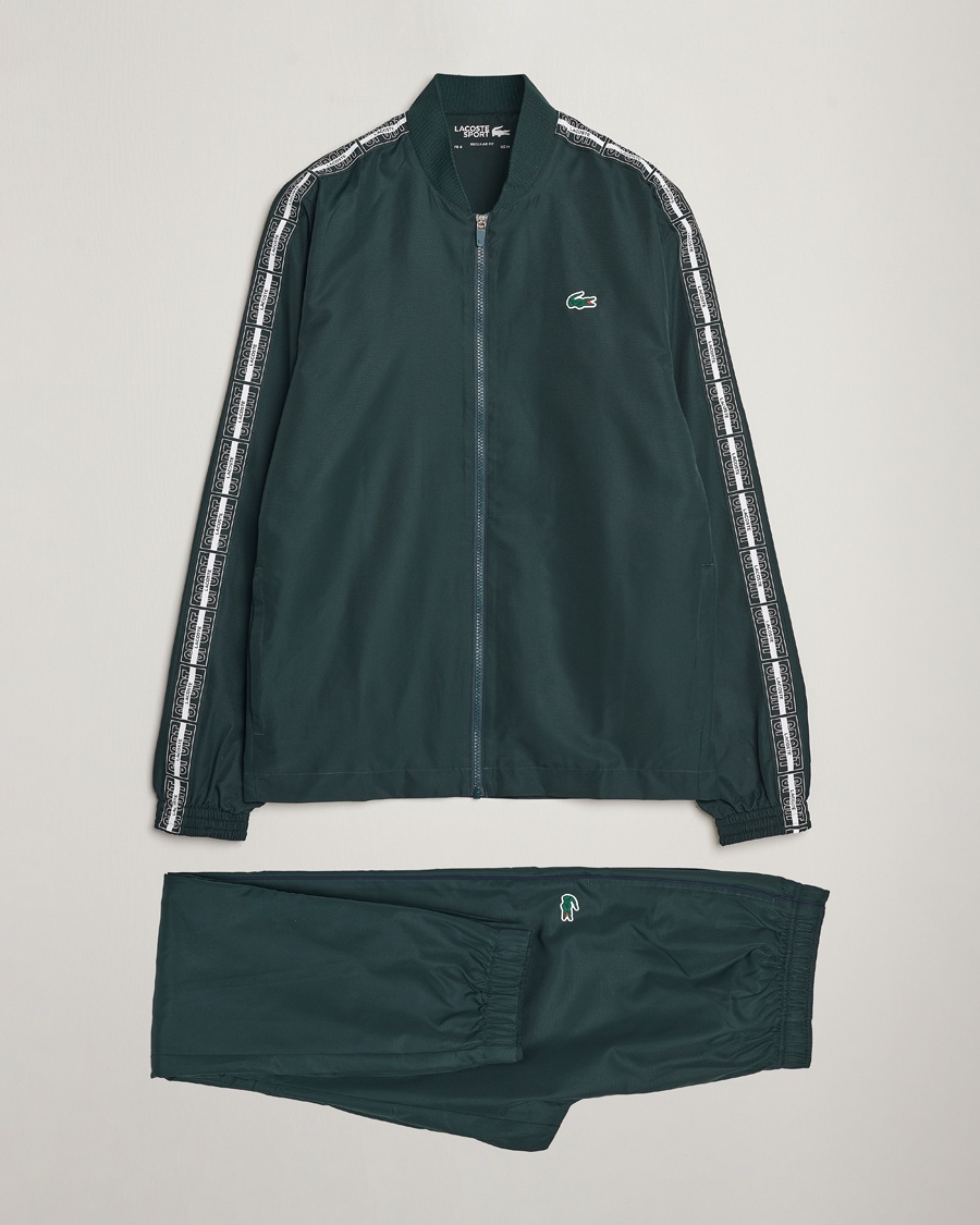 Lacoste Sport Tennis Tracksuit Set Sinople - Grün - Funktionshose - Grösse: 6 - XL
