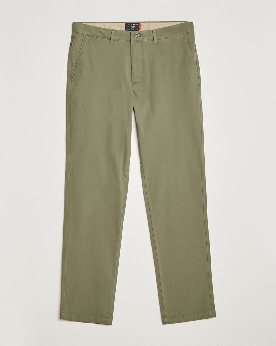 Dockers Cotton Slim Chino Camo – Grün