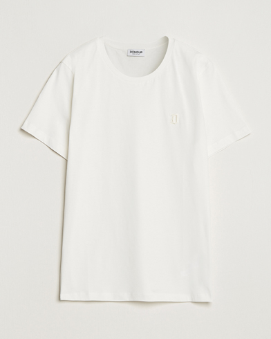 Herren |  | Dondup | Logo Crew Neck T-Shirt Off White