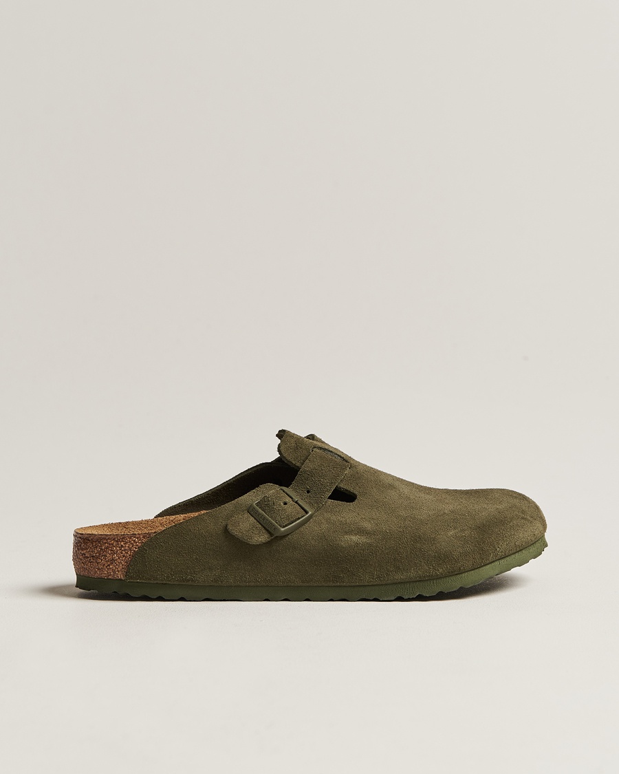 Herren | | BIRKENSTOCK | Boston Classic Footbed Thyme Suede