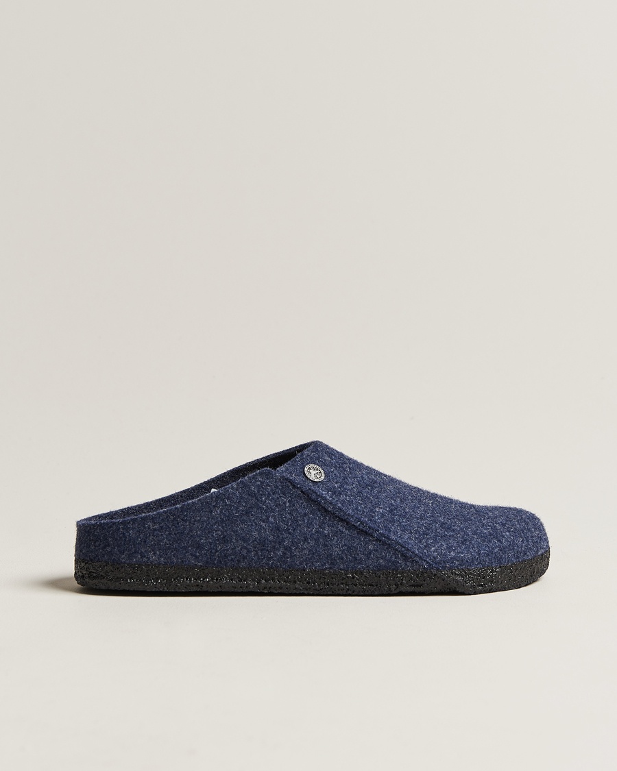 BIRKENSTOCK Zermatt Wool Felt Dark Blue – Blau