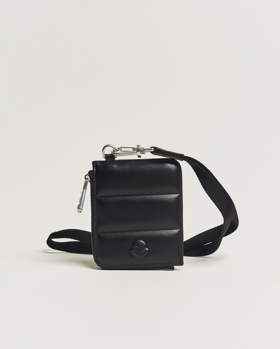 Herren | | Moncler | Strap Leather Wallet Black