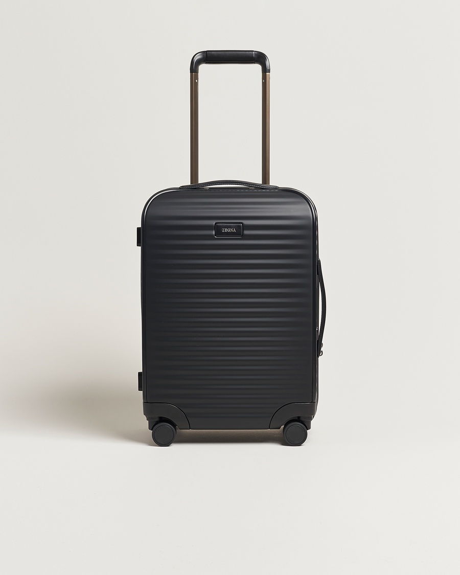 Zegna Leggerissimo Cabin Trolley Black