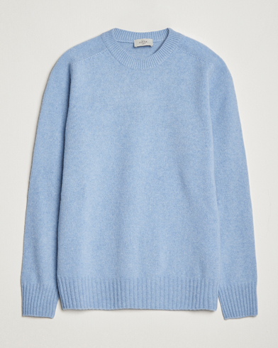 Herren |  | Altea | Wool/Cashmere Crew Neck Pullover Light Blue