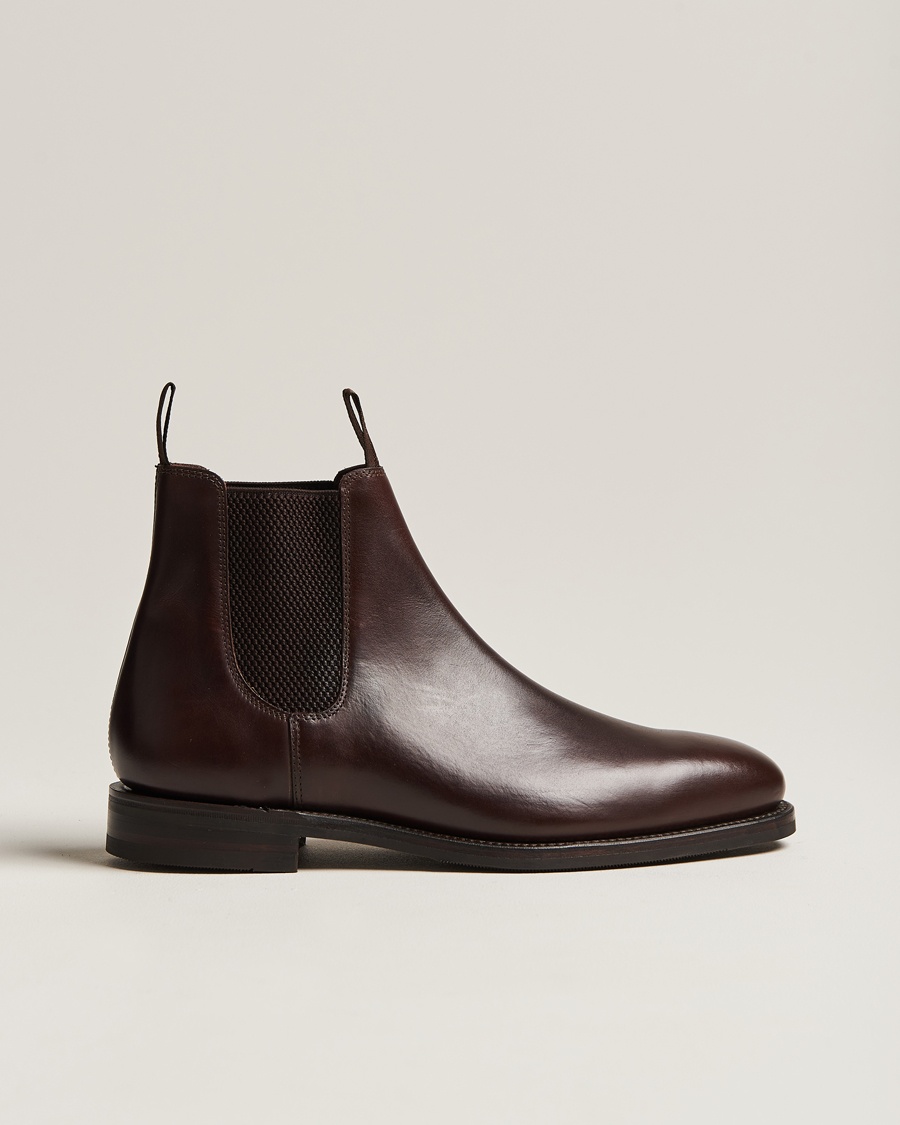 Loake 1880 Emsworth Chelsea Boot Dark Brown Leather – Braun